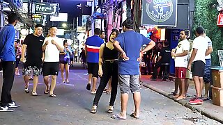 Pattaya Ambling Rua Nightlife 2019 (Tailandesas Gajas)